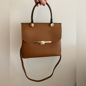 Camelia Roma Brown Handbag